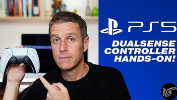 【注目】PS5 コントローラー『デュアルセンス』ハンズオン動画公開！「すごく大きいです」と話題にｗｗｗｗ
