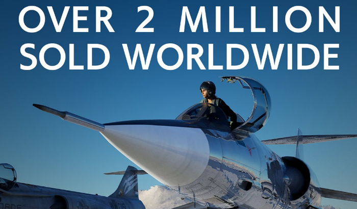 【朗報】『エースコンバット7』全世界累計出荷が200万本を突破！誕生25周年