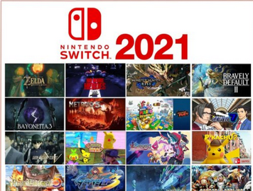 【画像】Switchの2021年のラインナップが海外で話題に！！