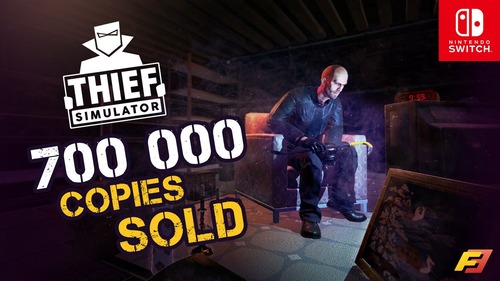 【朗報】泥棒シミュレーターゲーム Switch版「Thief Simulator」、なんと70万本売れるｗｗｗｗ