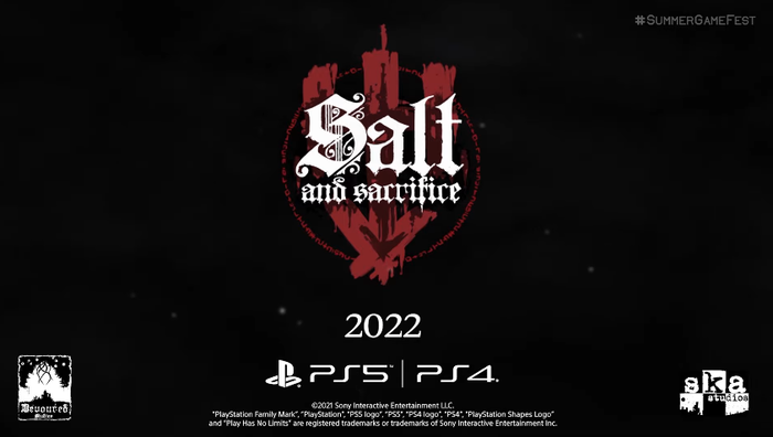 『ソルトアンドサクリファイス』PS5/PS4で2022年発売決定！「ソルトアンドサンクチュアリ」スタッフが手掛けるシリーズ続編