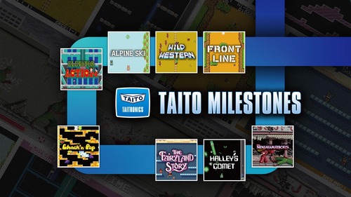 【朗報】「タイトーマイルストーン」Nintendo Switchにて2022年2月発売決定！タイトーの名作アーケード作品が豪華パックで蘇る