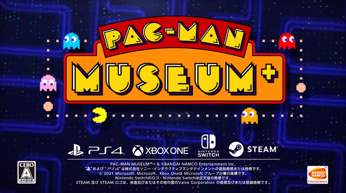 『PAC-MAN MUSEUM+』2022年発売決定！「バトルロイヤル」などパックマンの新旧名作14タイトルを収録、オフライン対戦にも対応