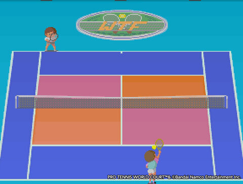 【懐】ナムコの「プロテニスワールドコート」がアーケードアーカイブスに5月12日登場、838円！