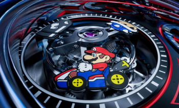【画像】マリオの高級腕時計(300万円)超カッコいい