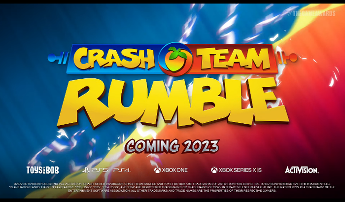「クラッシュバンディクー」シリーズ最新作『Crush Team Rumble』発表！2023年発売予定