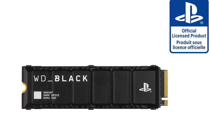 SSDPS5公式ライセンスM.2 SSDWD_BLACK SN850P NVMe SSD for PS5 Consoles本日発売最大4TBが拡張可能