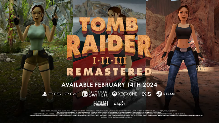 「トゥームレイダー」リマスターバンドル『Tomb Raider I-III Remastered』2024年2月15日発売決定！