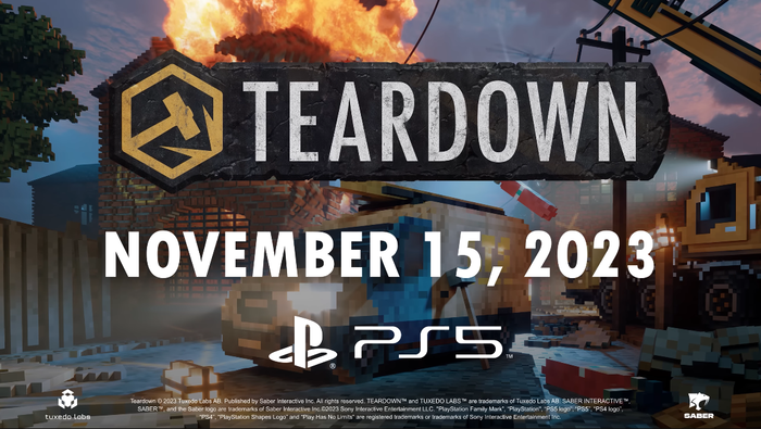 ボクセル世界の強盗アクションゲーム『Teardown』PS5版が11月15日発売決定！PS Plusゲームカタログにも初日より登場