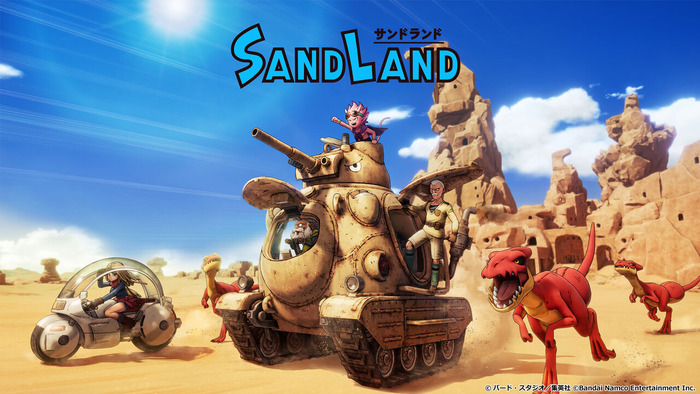 『SAND LAND（サンドランド）』PSストアにて体験版が配信開始！キャラアクションやバトルタンク、アーマー、バイクなどのメカアクションがプレイ可能