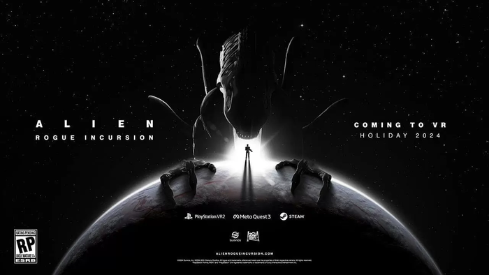 映画「エイリアン」新作VRゲーム『Alien: Rogue Incursion』発表！PSVR2/MetaQuest3/SteamVR向けに2024年ホリデーシーズン発売予定