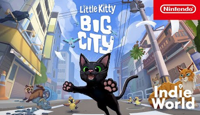 【猫アクション】Switch版「Little Kitty, Big City」、発売開始！！