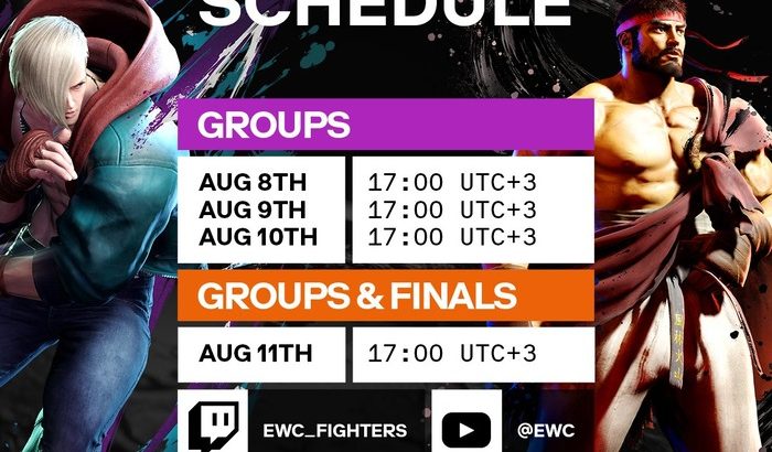 『スト６』Esports World Cup、8/8（木）23時〜本戦！