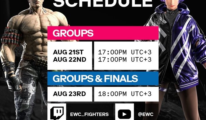 『鉄拳８』Esports World Cup、8/21(水)23時～本戦！