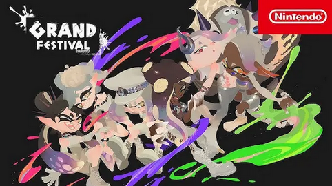 『スプラトゥーン3』の「グランドフェスティバル」特設サイトを公開！