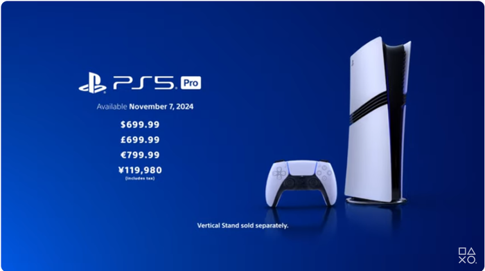 「PS5Pro」発表！！11月7日発売、価格は119,980円。予約開始は9月30日午前10時～