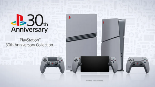 PlayStation®30周年を懐かしいデザインで祝う特別モデルのPS5®が登場！